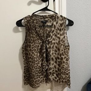 Talbots sleeveless blouse